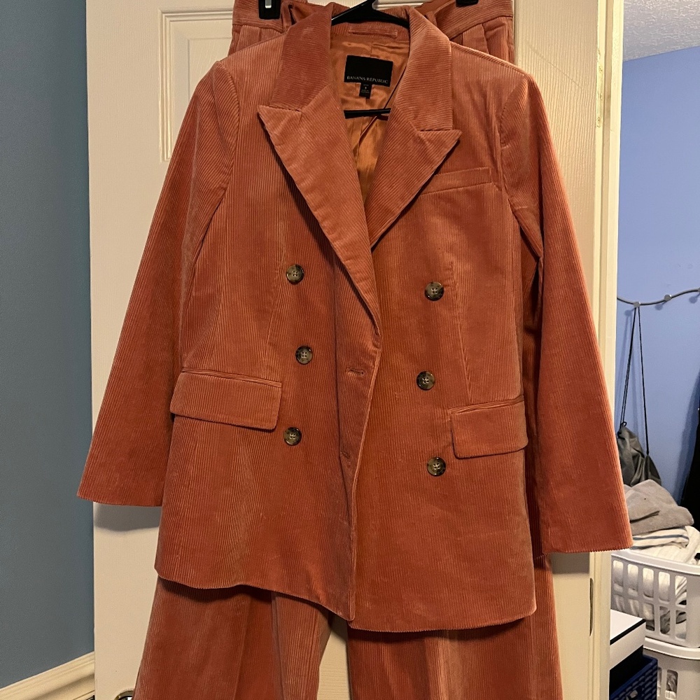 Banana Republic corduroy suit